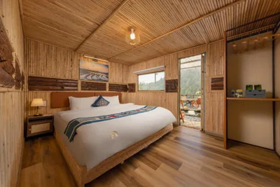 マウンテンビュー・キングルーム — Happy Farmstay Sapa